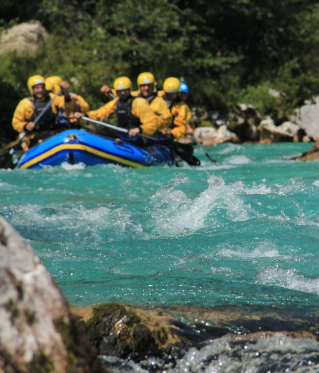 Soča rafting with go2raft